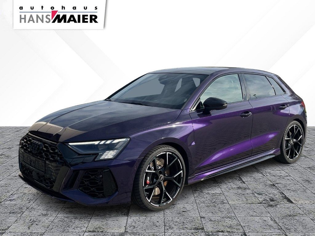 Audi RS3 2023 г. Фиолетовый, пробег 47954 км