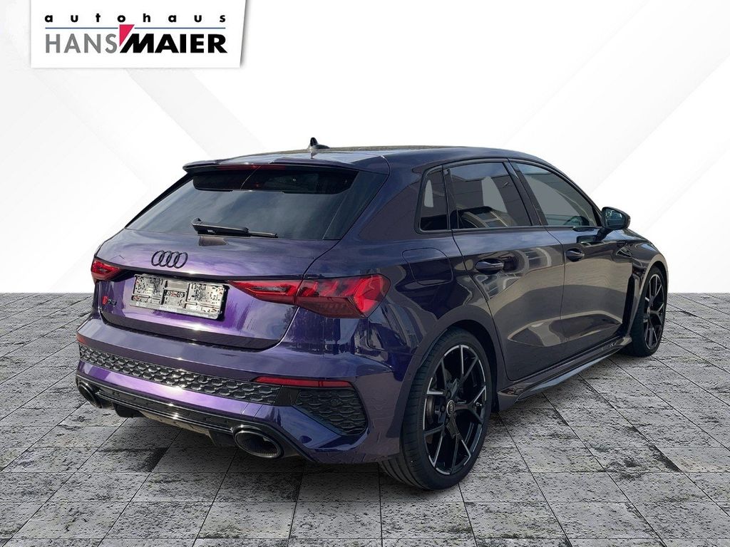 Audi RS3 2023 г. Фиолетовый, пробег 47954 км