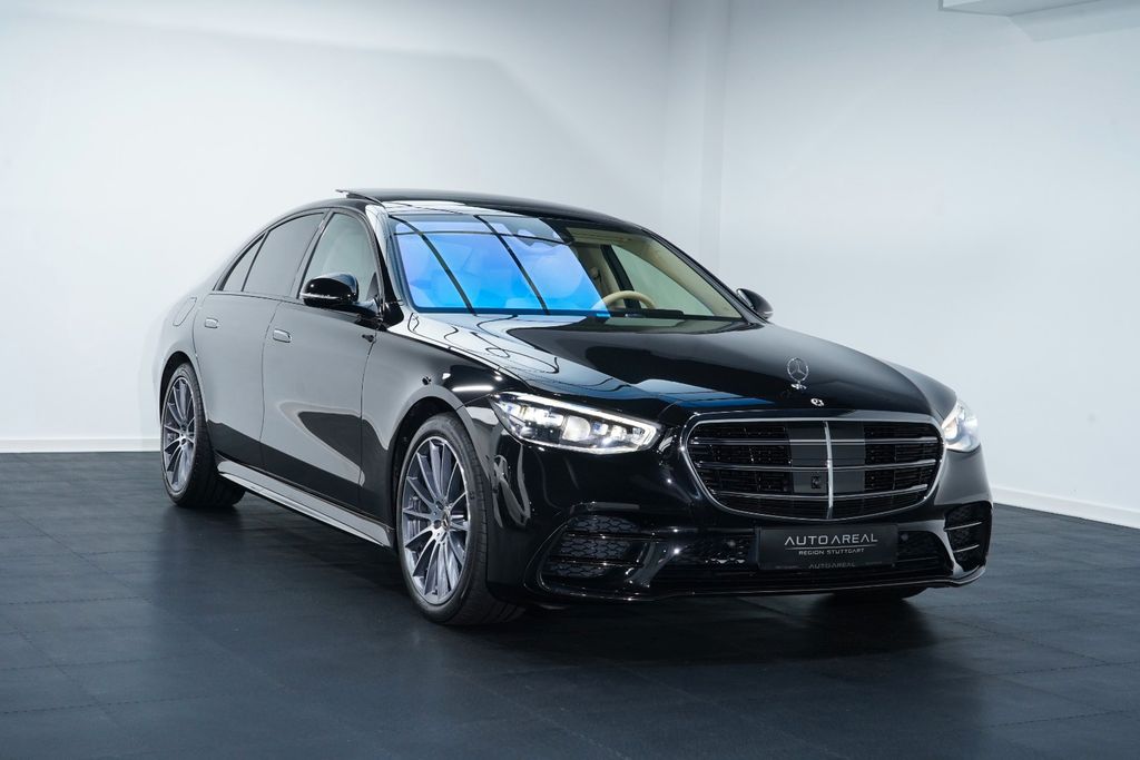 Mercedes-Benz S 450 2024 г. Чёрный, пробег 56572 км