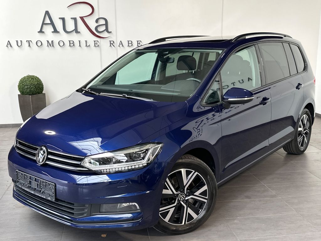 Volkswagen Touran 2024 г. Синий, пробег 54750 км