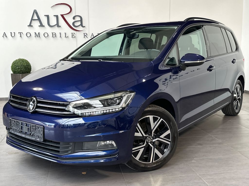 Volkswagen Touran 2024 г. Синий, пробег 54750 км