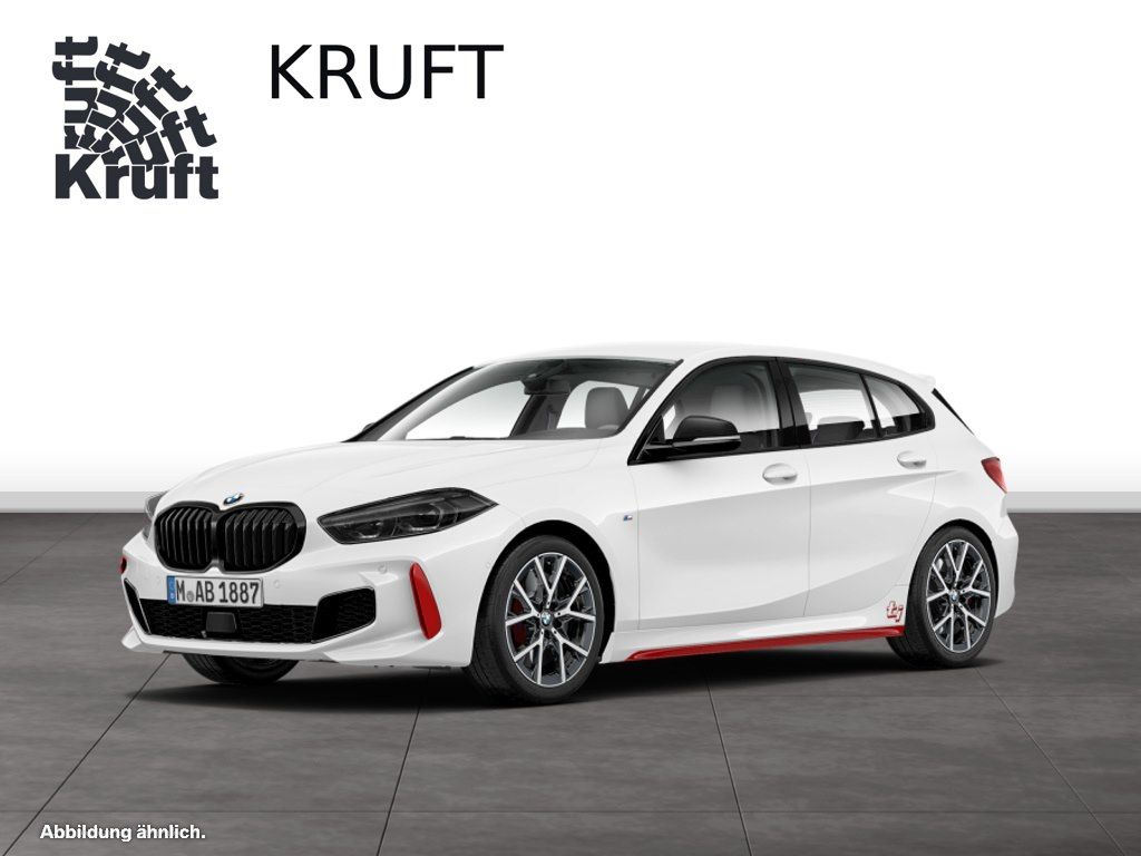 BMW 128 2023 г. Белый, пробег 56877 км