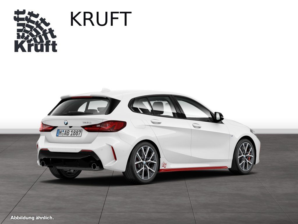 BMW 128 2023 г. Белый, пробег 56877 км