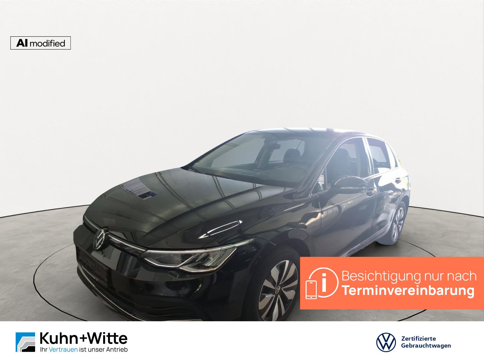 Volkswagen Golf 2024 г. Чёрный, пробег 47702 км