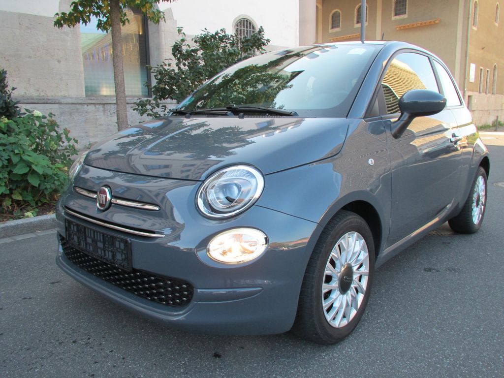 Fiat 500 2021 г. Серый, пробег 44335 км