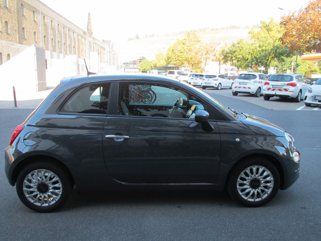 Fiat 500 2021 г. Серый, пробег 44335 км