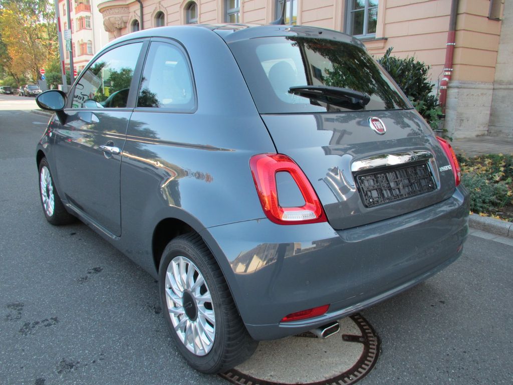 Fiat 500 2021 г. Серый, пробег 44335 км