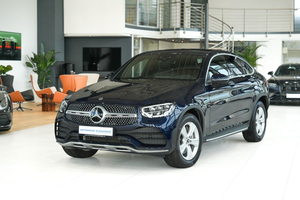 Mercedes-Benz GLC 400 2021 г. Синий, пробег 9901 км