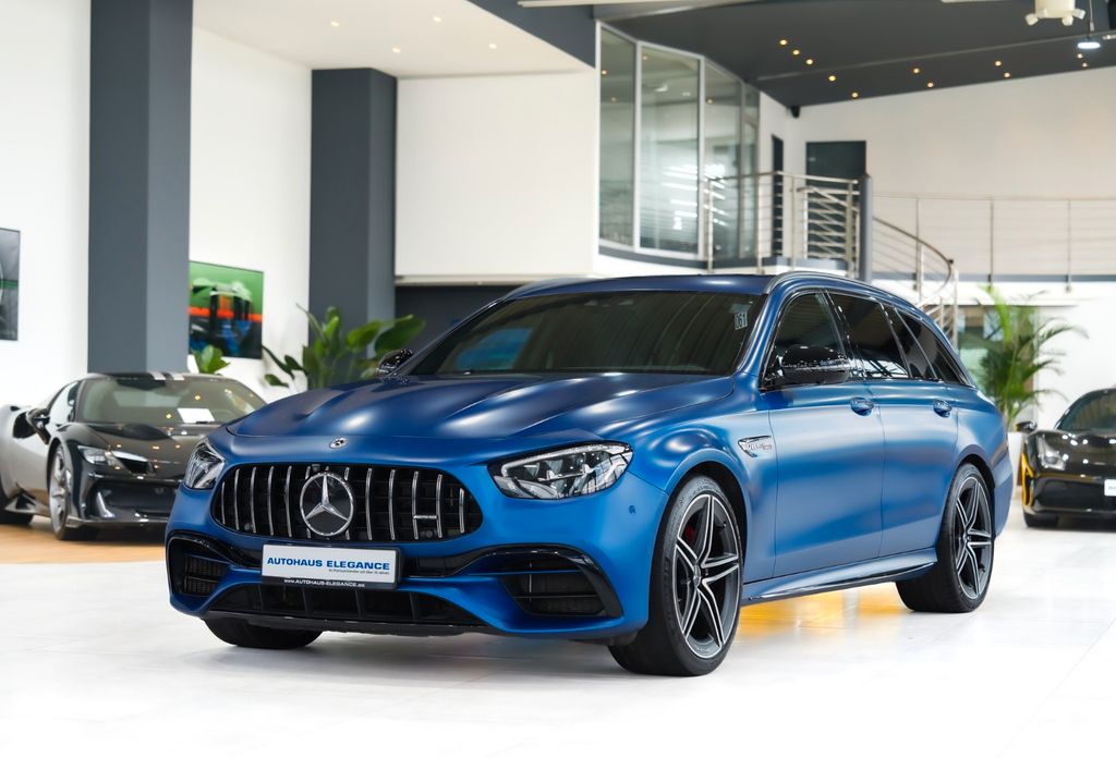 Mercedes-Benz E 63 AMG 2022 г. Синий, пробег 49950 км
