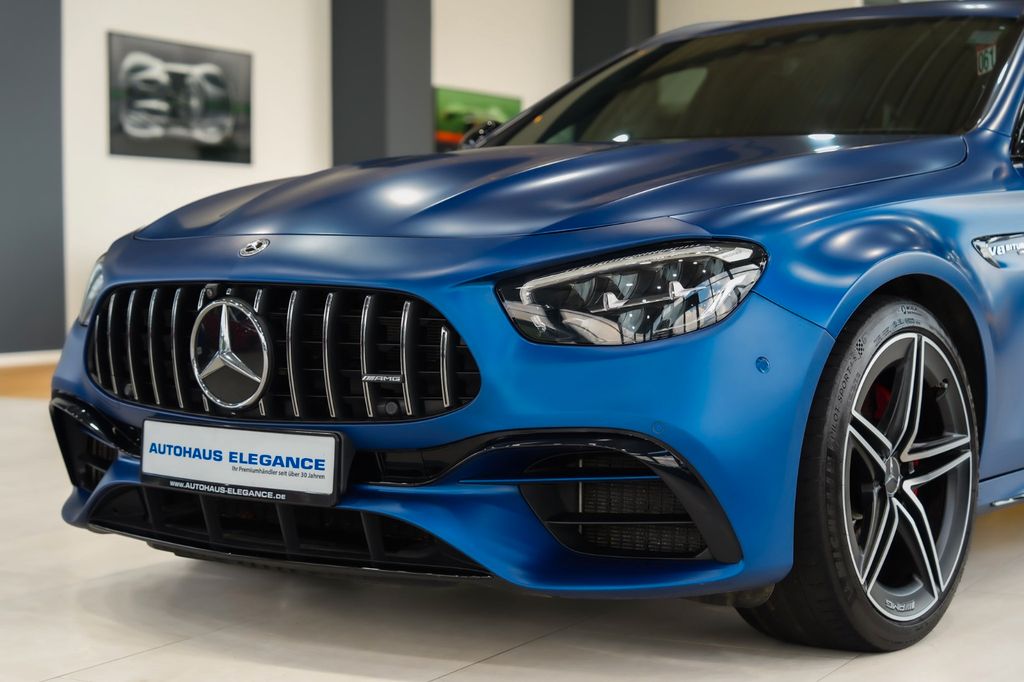 Mercedes-Benz E 63 AMG 2022 г. Синий, пробег 49950 км