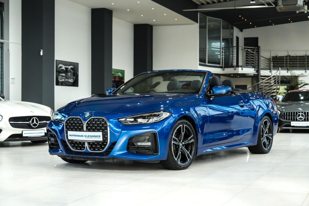 BMW 420 2022 г. Синий, пробег 9688 км