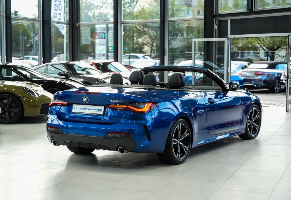 BMW 420 2022 г. Синий, пробег 9688 км