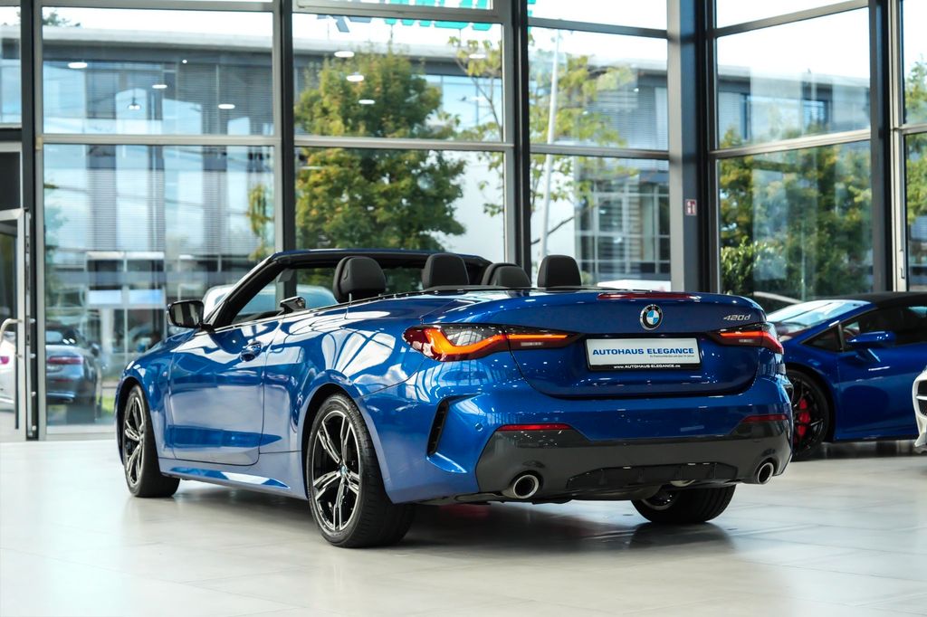 BMW 420 2022 г. Синий, пробег 9688 км