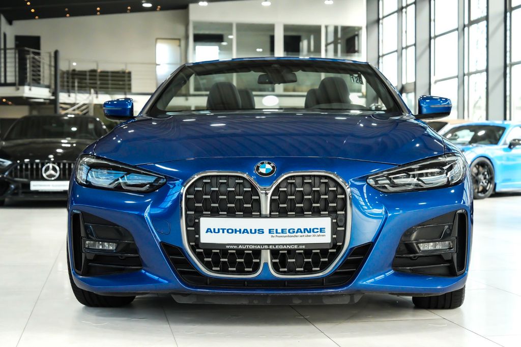 BMW 420 2022 г. Синий, пробег 9688 км