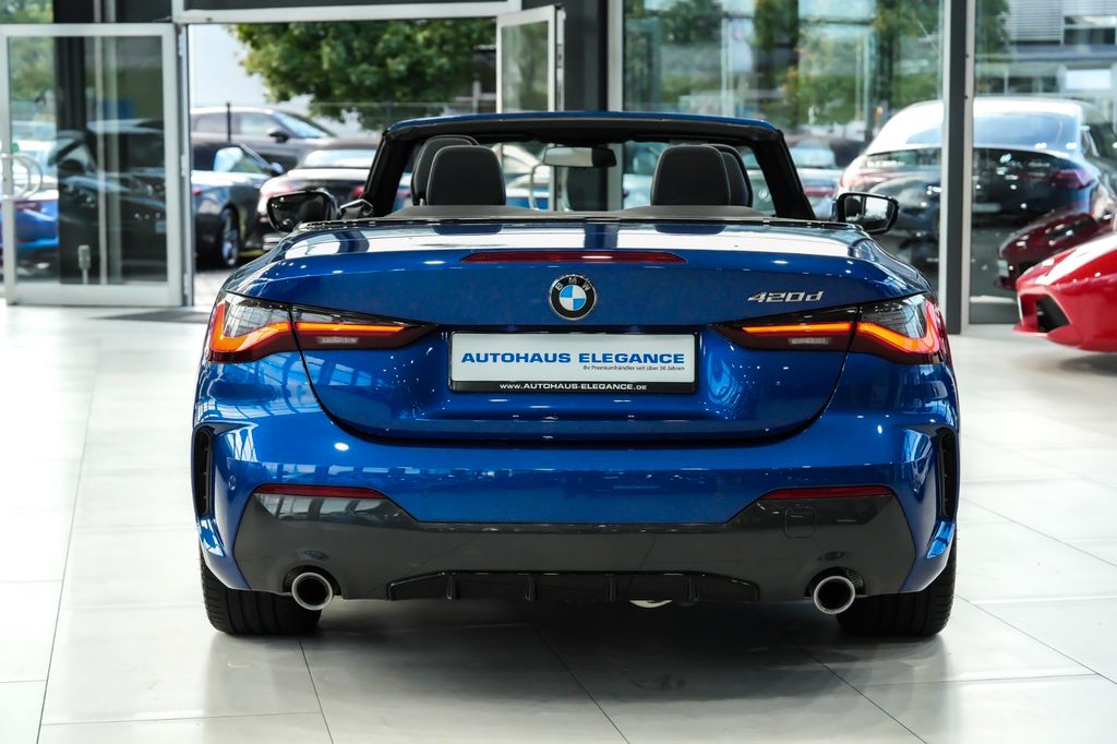 BMW 420 2022 г. Синий, пробег 9688 км