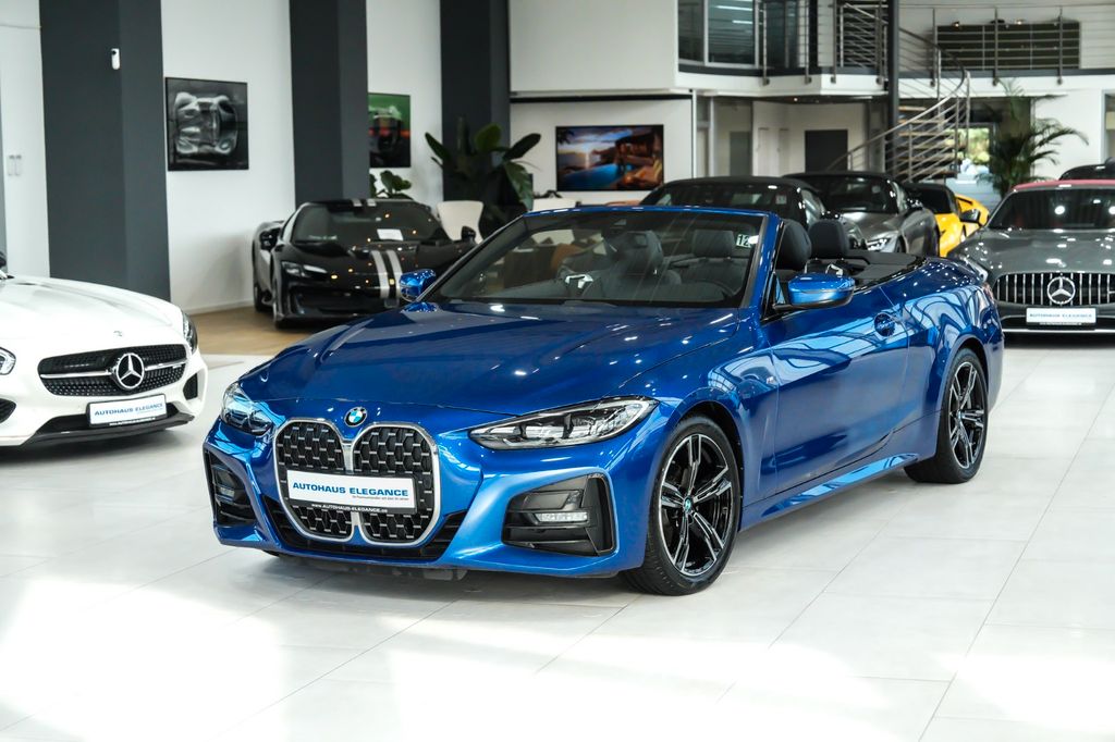 BMW 420 2022 г. Синий, пробег 9688 км