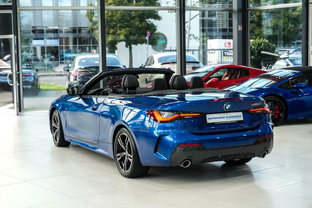 BMW 420 2022 г. Синий, пробег 9688 км