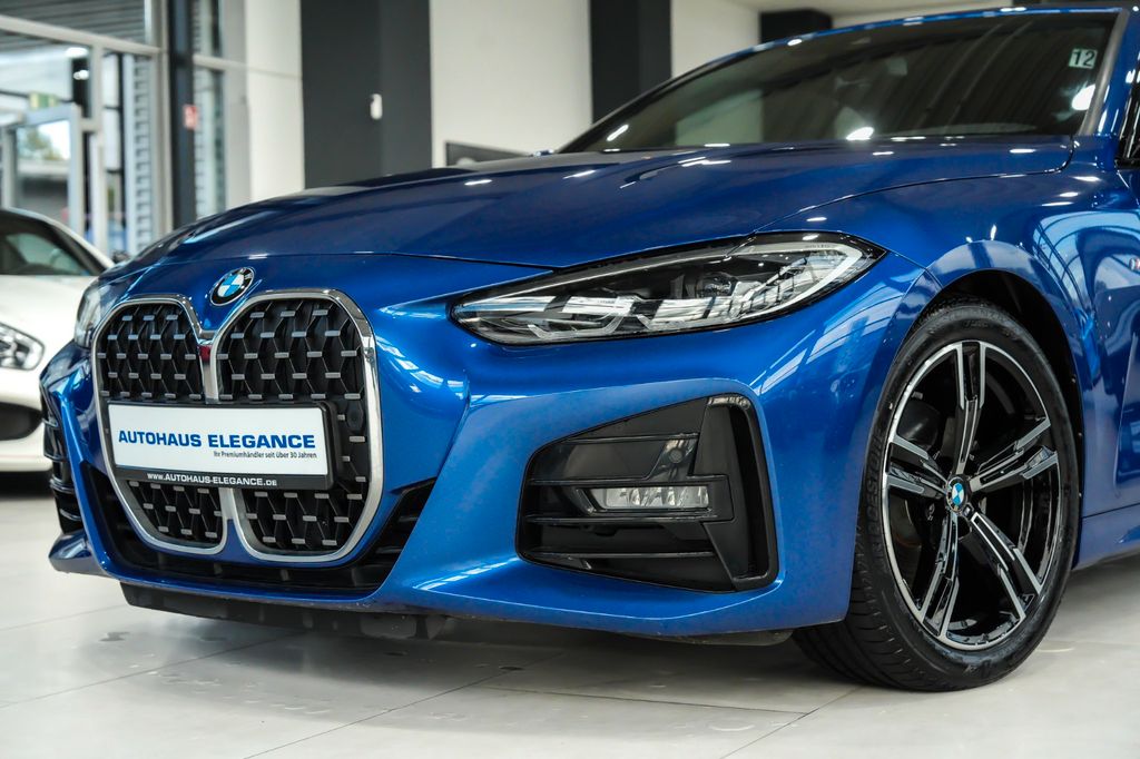 BMW 420 2022 г. Синий, пробег 9688 км