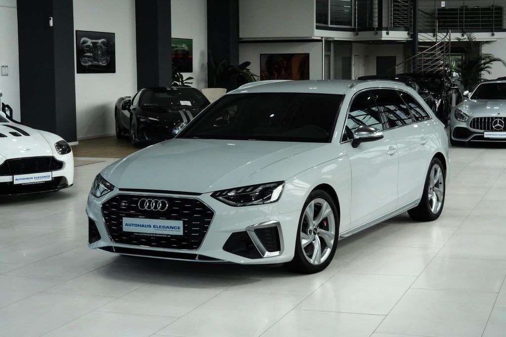 Audi S4 2023 г. Белый, пробег 47560 км