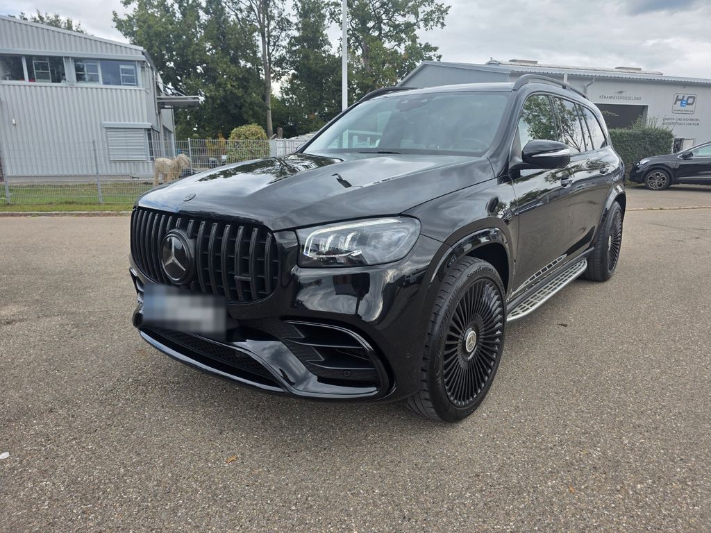 Mercedes-Benz GLS 63 2023 г. Чёрный, пробег 56800 км
