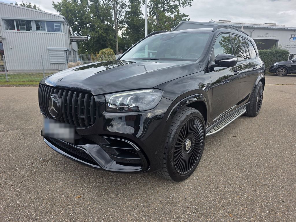 Mercedes-Benz GLS 63 2023 г. Чёрный, пробег 56800 км