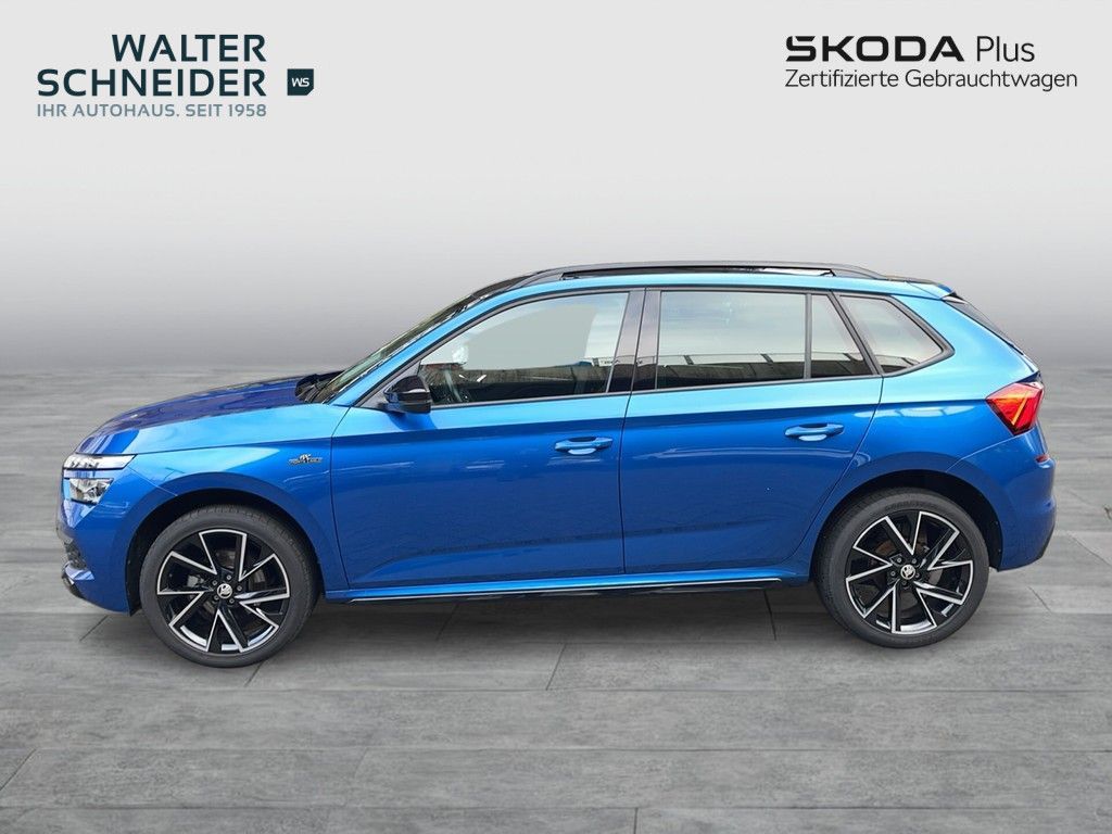Skoda Kamiq 2022 г. Синий, пробег 51600 км