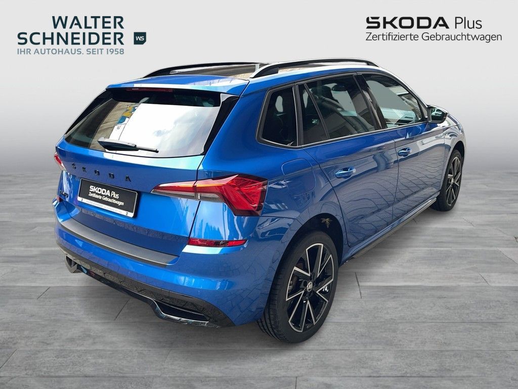 Skoda Kamiq 2022 г. Синий, пробег 51600 км