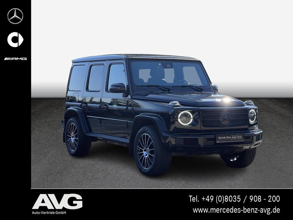 Mercedes-Benz G 500 2023 г. Чёрный, пробег 47800 км