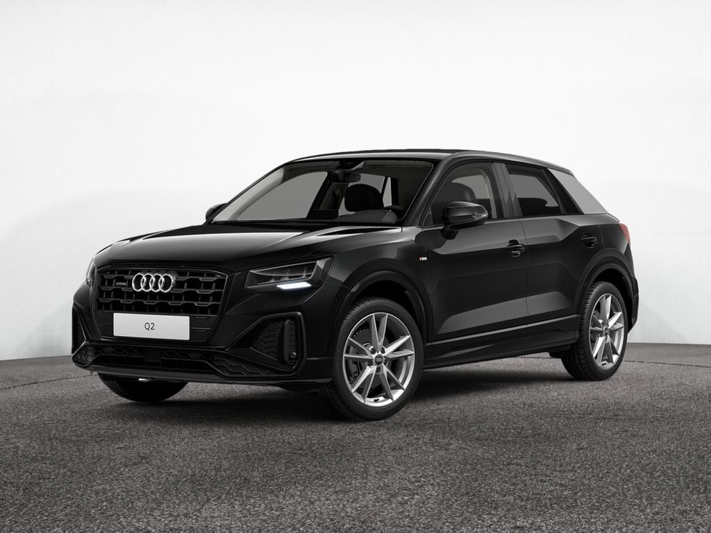 Audi Q2 2023 г. Чёрный, пробег 48733 км