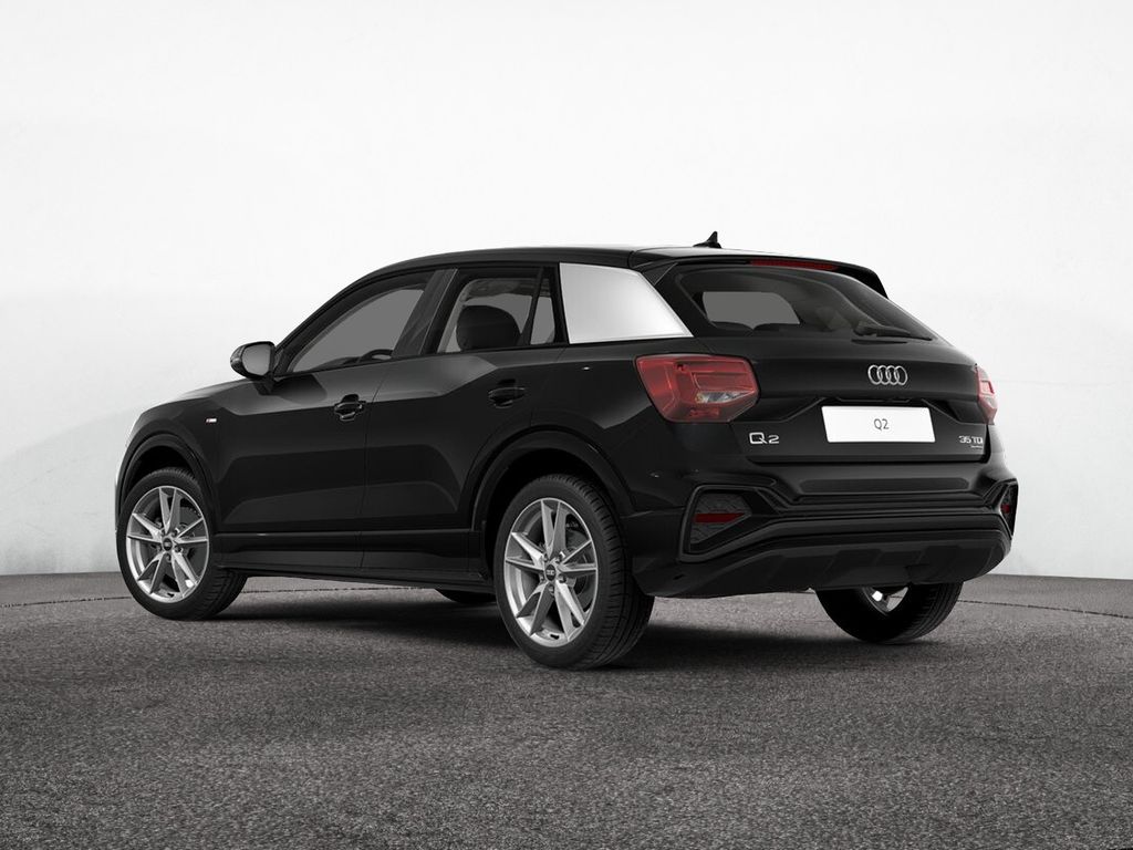 Audi Q2 2023 г. Чёрный, пробег 48733 км