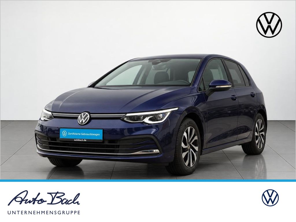 Volkswagen Golf 2022 г. Синий, пробег 47620 км