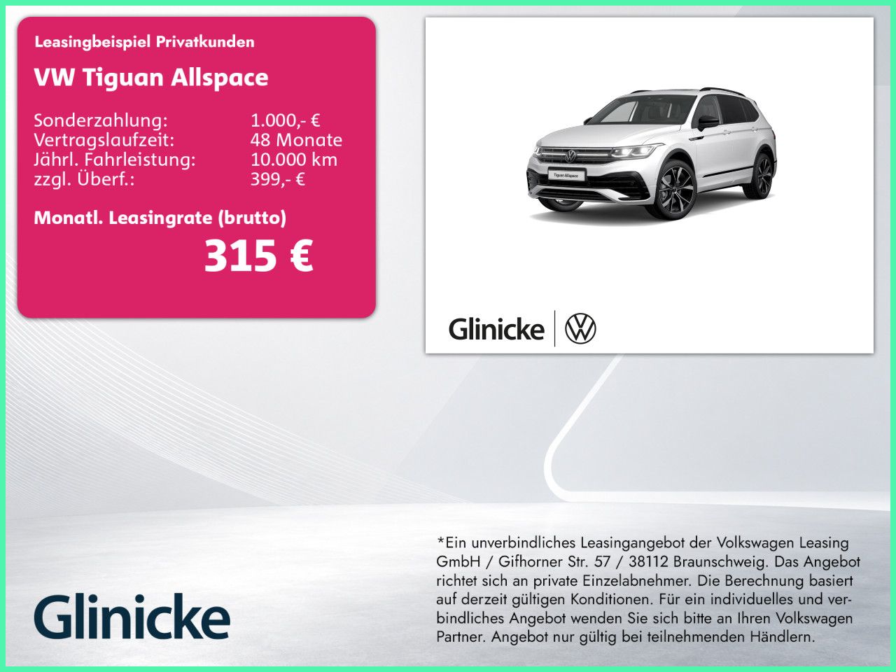 Volkswagen TIGUAN ALLSPACE 2023 г. Белый, пробег 50722 км