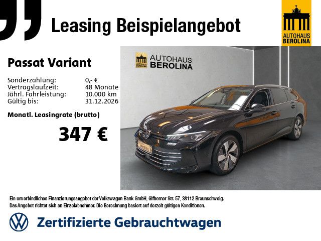 Volkswagen PASSAT VARIANT 2026 г. Чёрный, пробег 25081 км