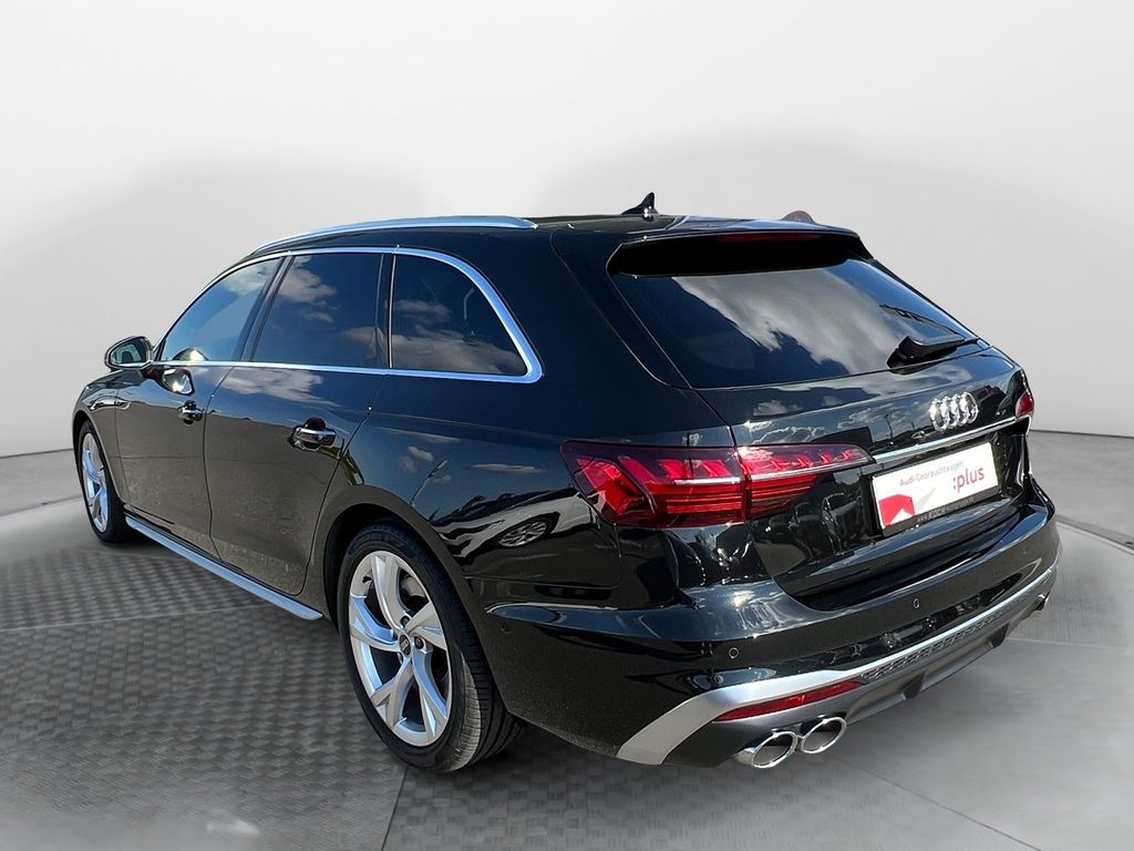 Audi S4 2023 г. Чёрный, пробег 46600 км