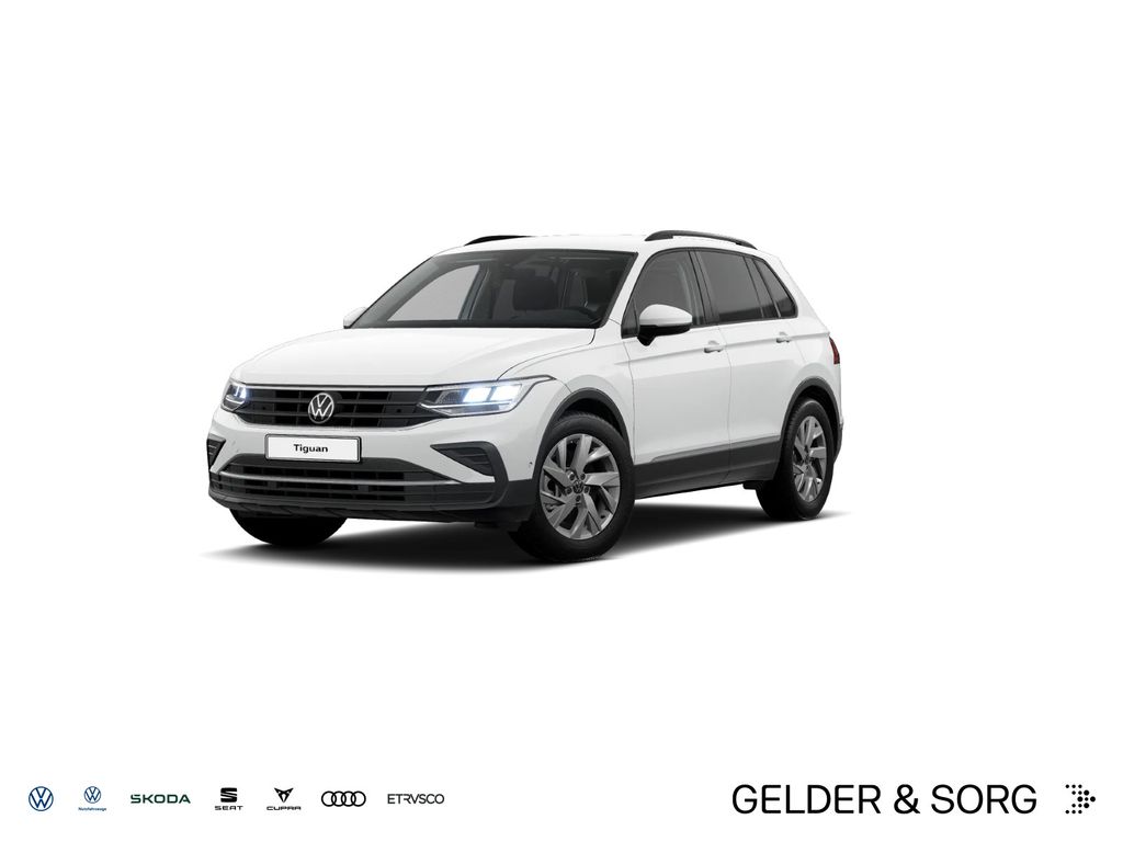 Volkswagen Tiguan 2023 г. Белый, пробег 46567 км