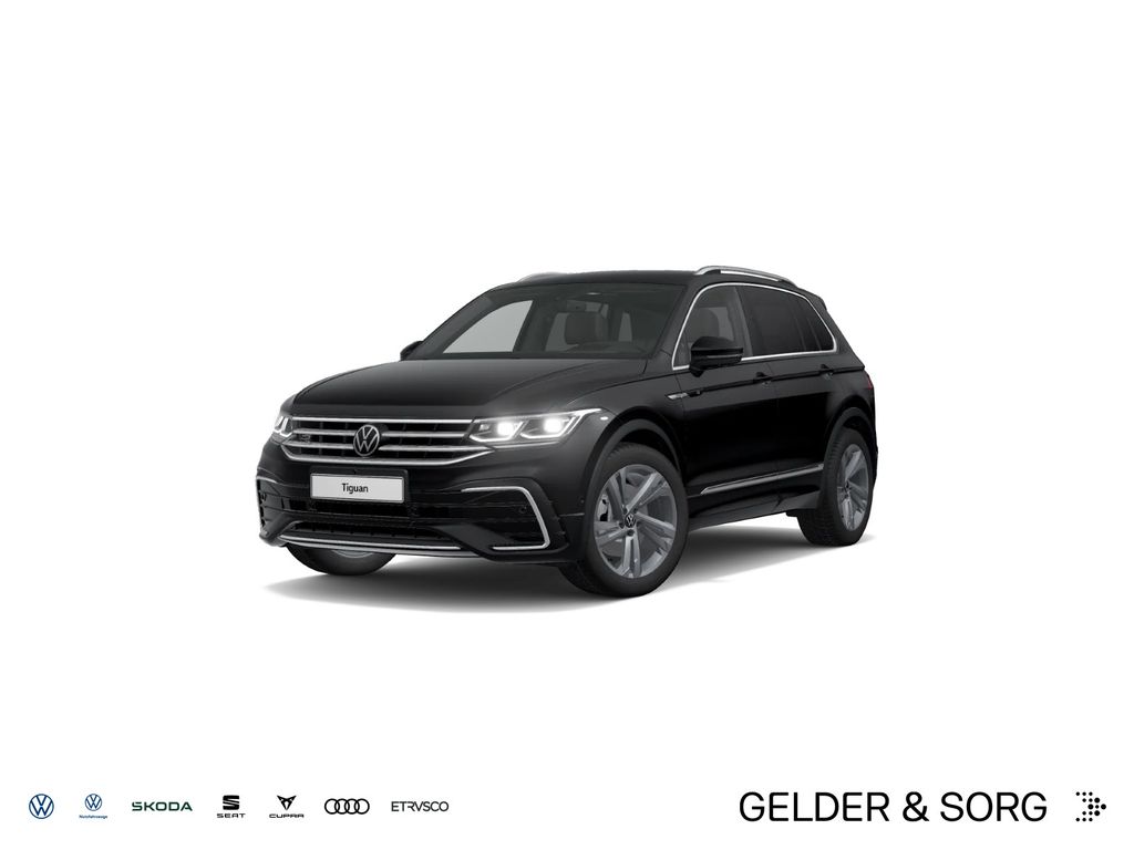 Volkswagen Tiguan 2023 г. Чёрный, пробег 27020 км