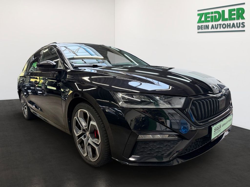 Skoda Octavia 2022 г. Чёрный, пробег 56650 км