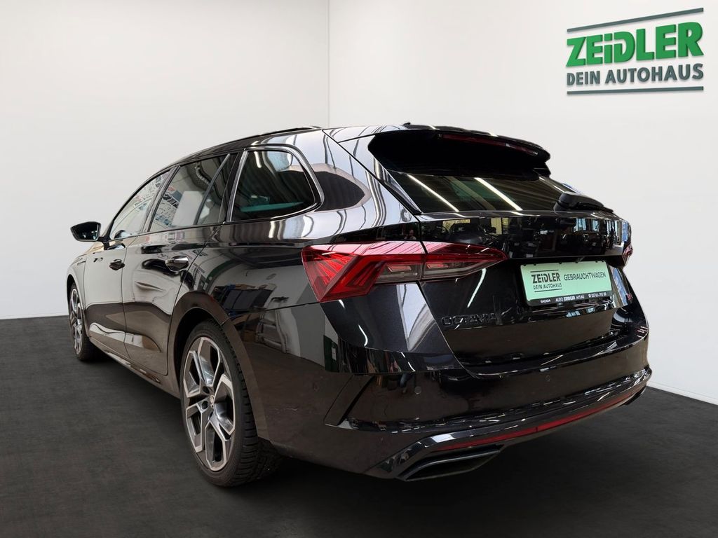 Skoda Octavia 2022 г. Чёрный, пробег 56650 км