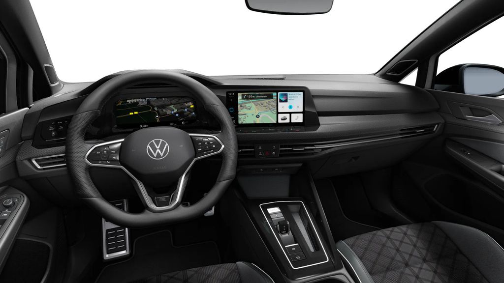 Volkswagen Golf 2024 г. Белый, пробег 25100 км