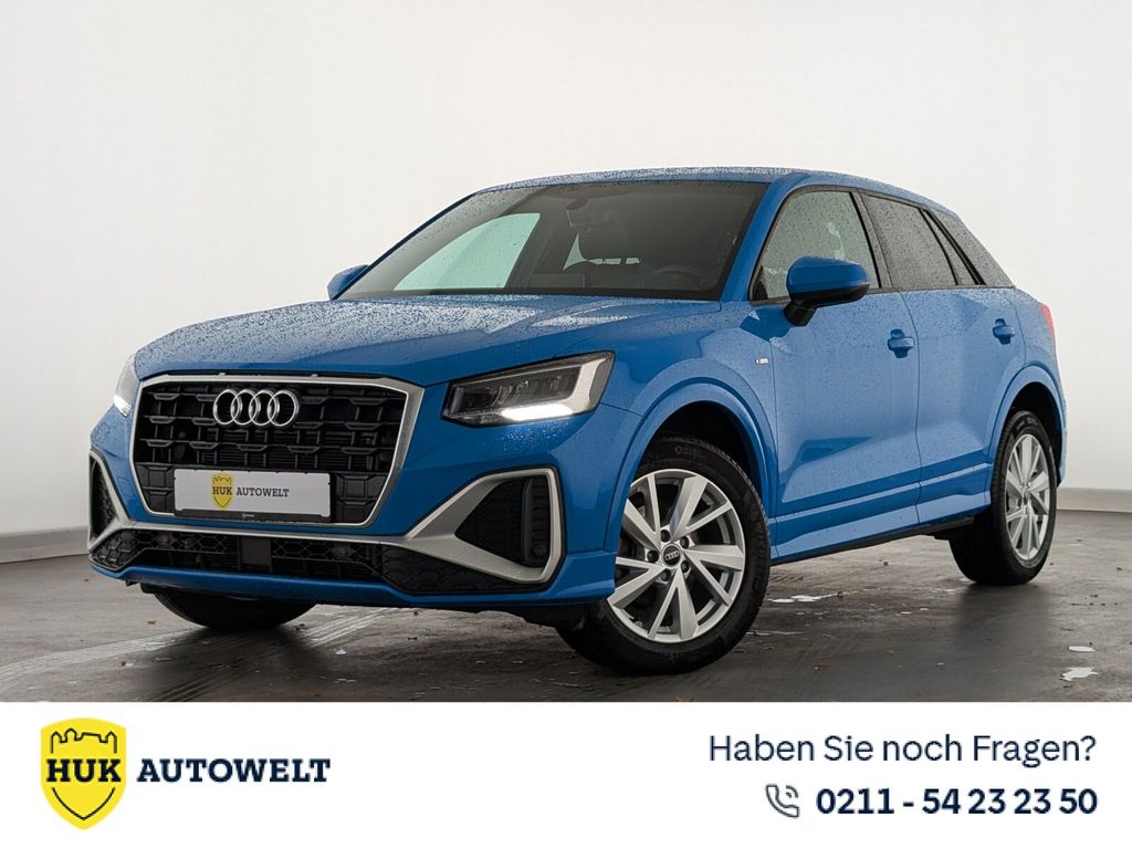 Audi Q2 2023 г. Синий, пробег 33400 км