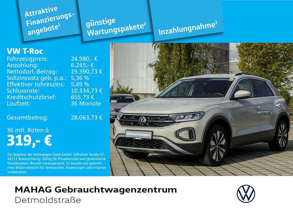 Volkswagen T-Roc 2023 г. Серый, пробег 23811 км