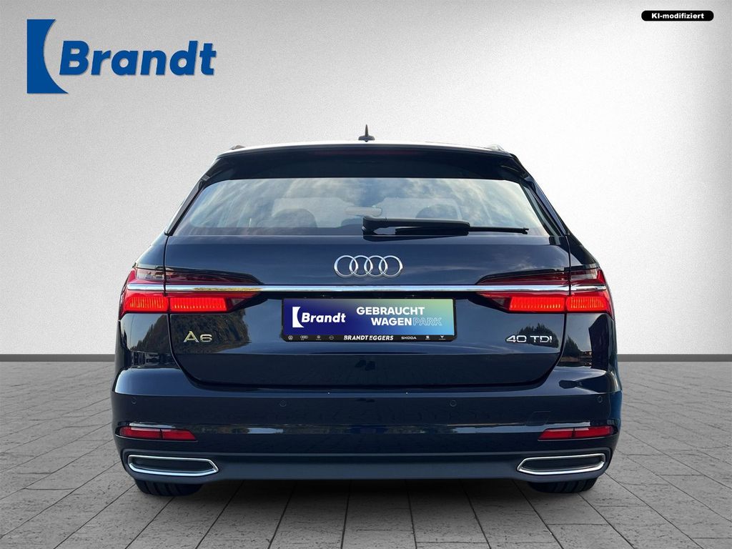 Audi A6 2023 г. Синий, пробег 58980 км