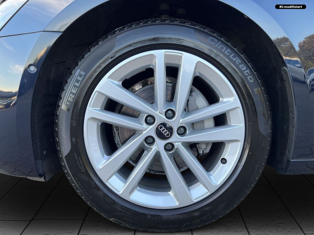 Audi A6 2023 г. Синий, пробег 58980 км