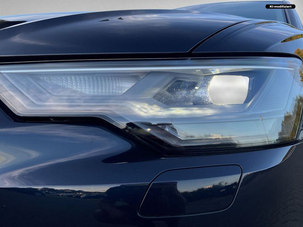 Audi A6 2023 г. Синий, пробег 58980 км