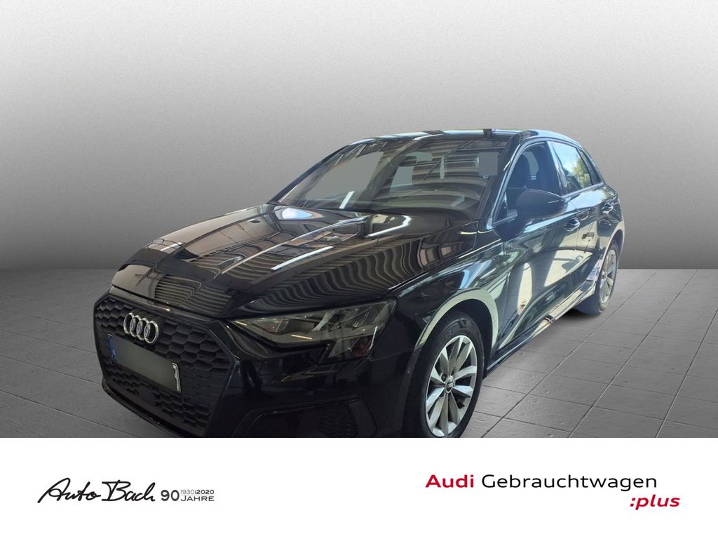 Audi A3 2023 г. Чёрный, пробег 23890 км