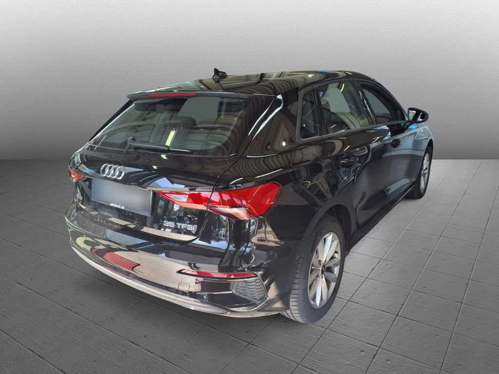 Audi A3 2023 г. Чёрный, пробег 23890 км