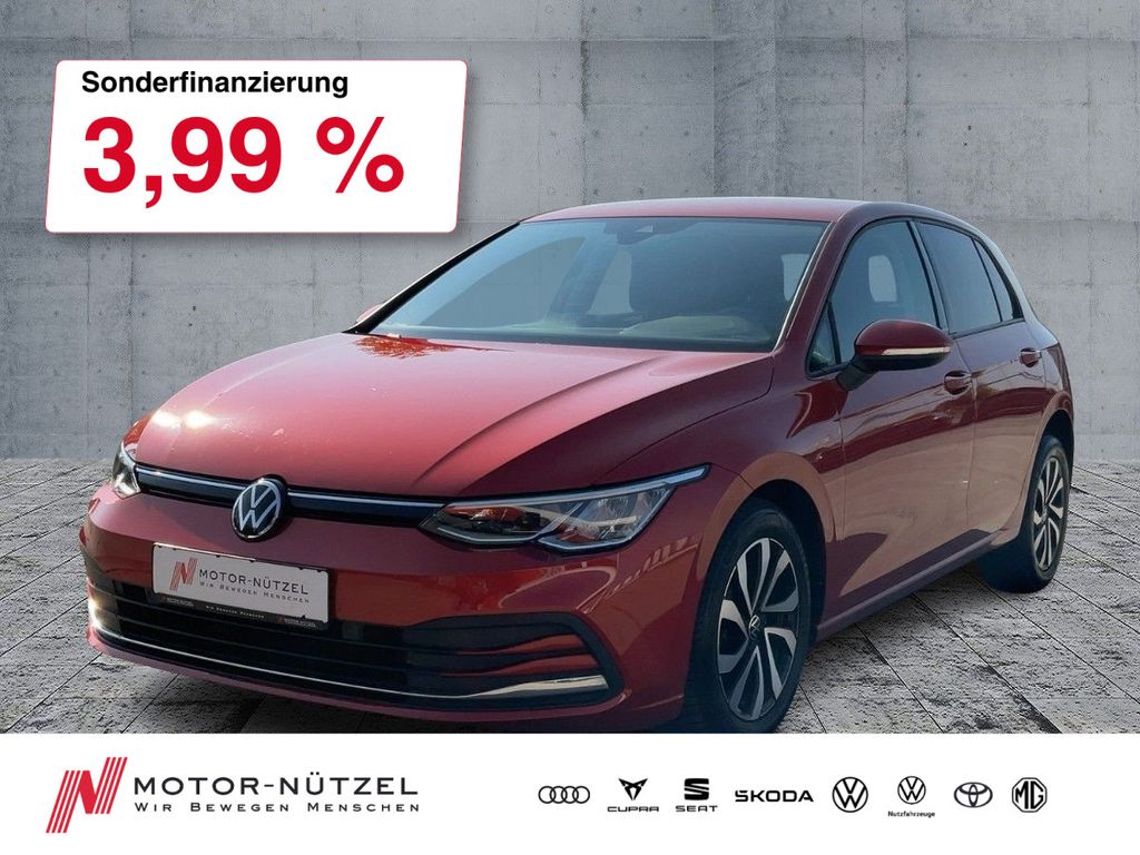 Volkswagen Golf 2021 г. Красный, пробег 55541 км