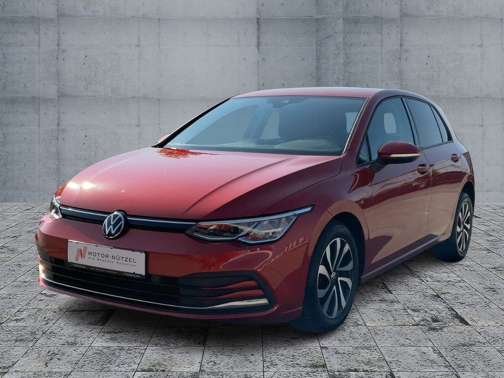 Volkswagen Golf 2021 г. Красный, пробег 55541 км