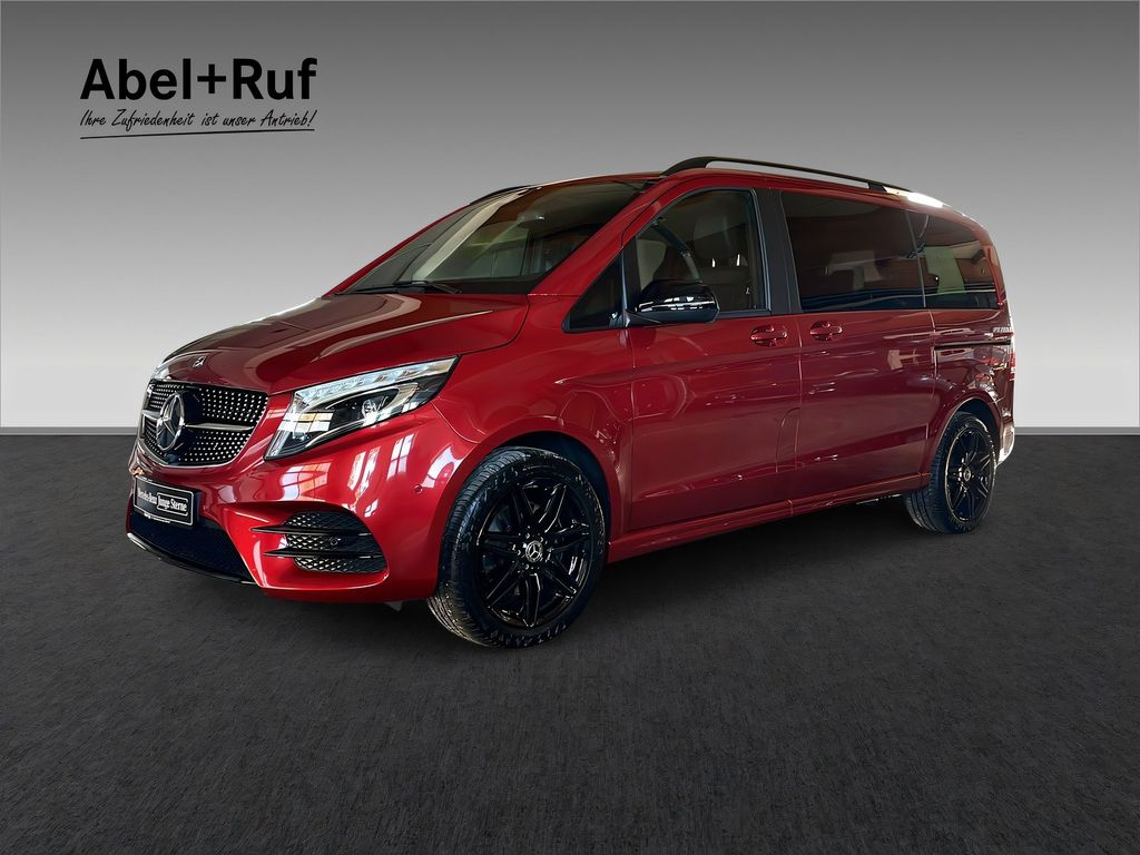 Mercedes-Benz V 300 2022 г. Красный, пробег 39995 км