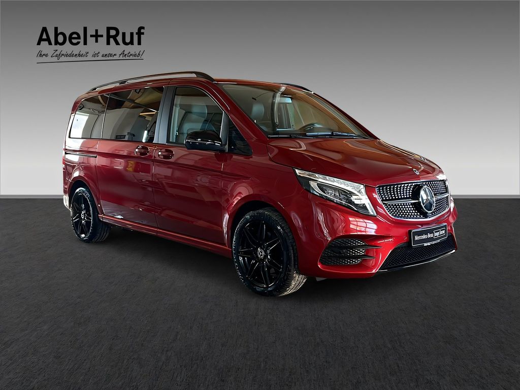 Mercedes-Benz V 300 2022 г. Красный, пробег 39995 км